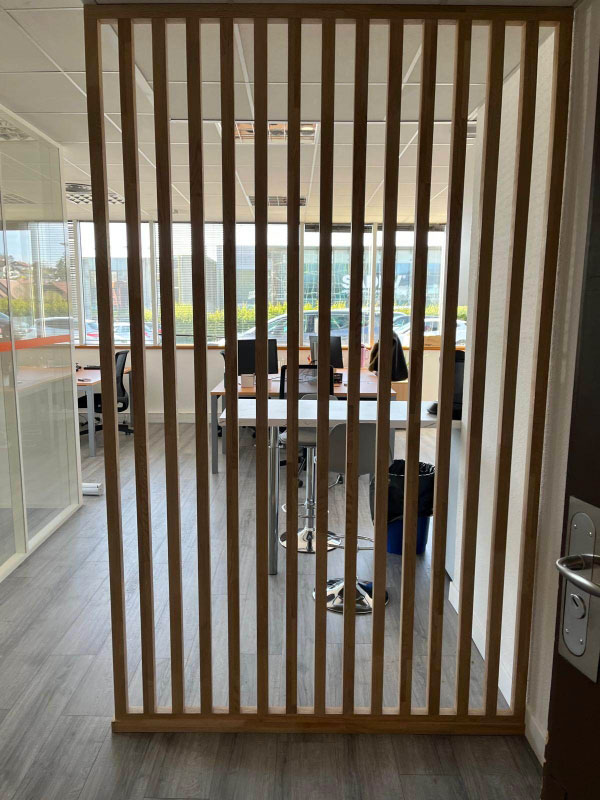 Instalaltion de cloison claustras